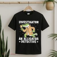 Alligator Investigator An Alligator Detective T-Shirt thumb 2
