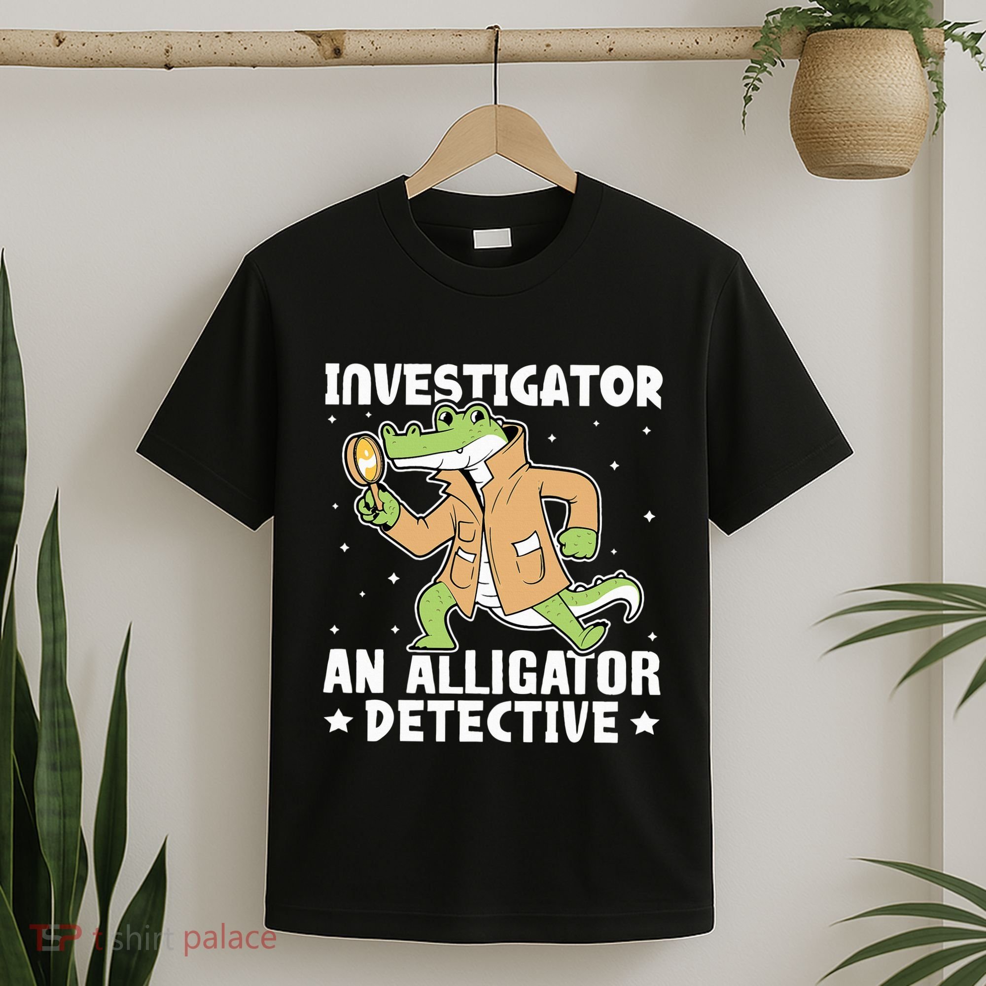 Alligator Investigator An Alligator Detective T-Shirt