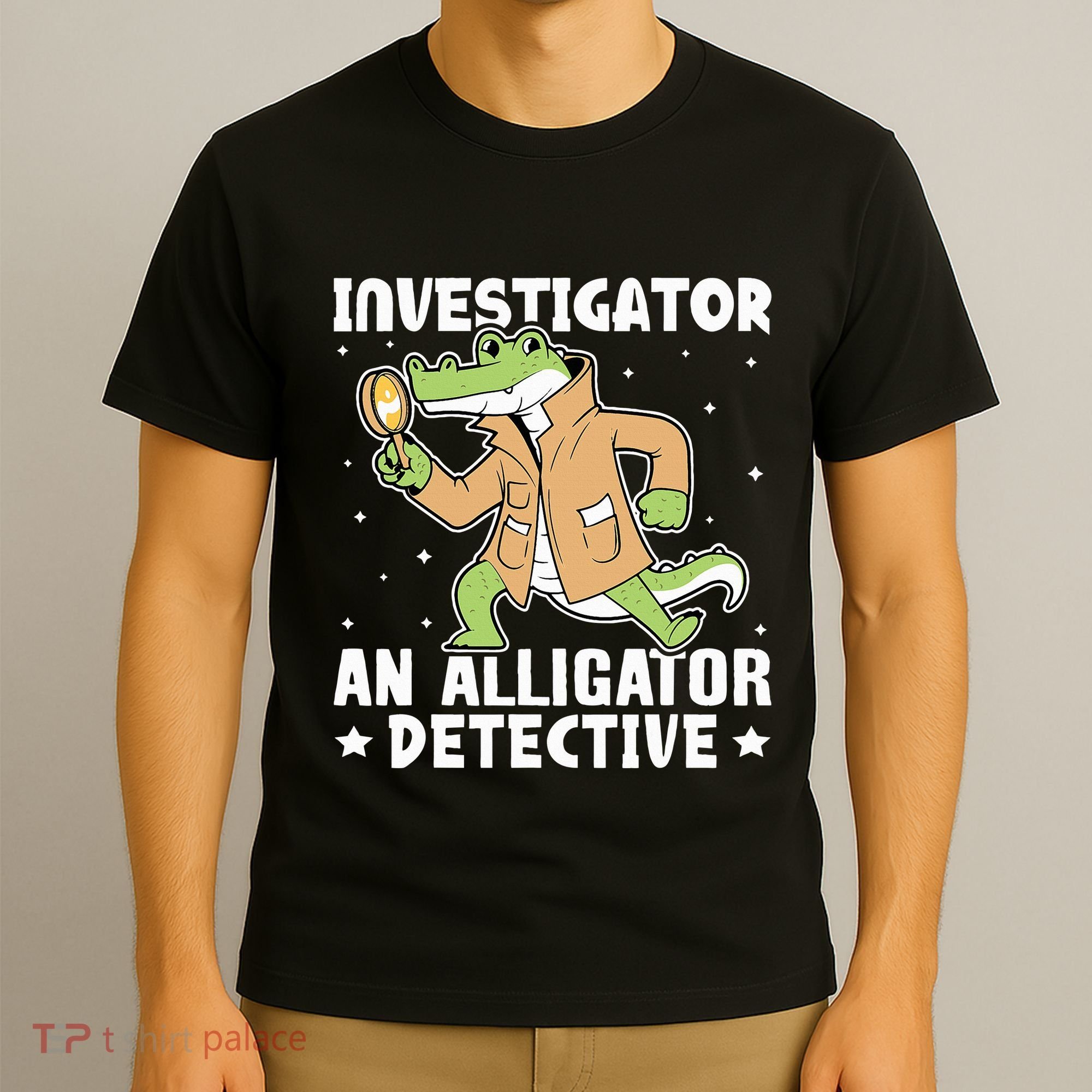 Alligator Investigator An Alligator Detective T-Shirt