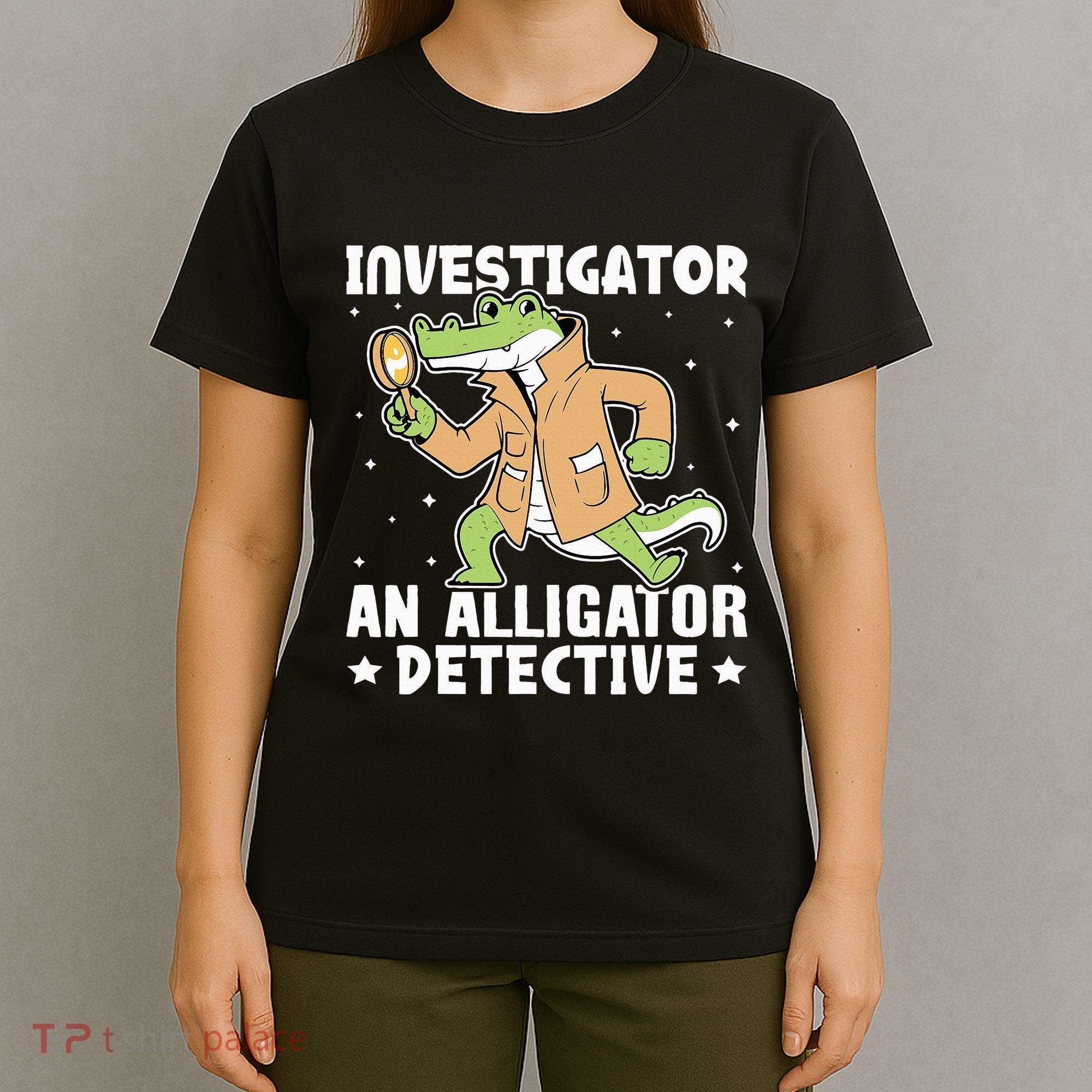 Alligator Investigator An Alligator Detective T-Shirt