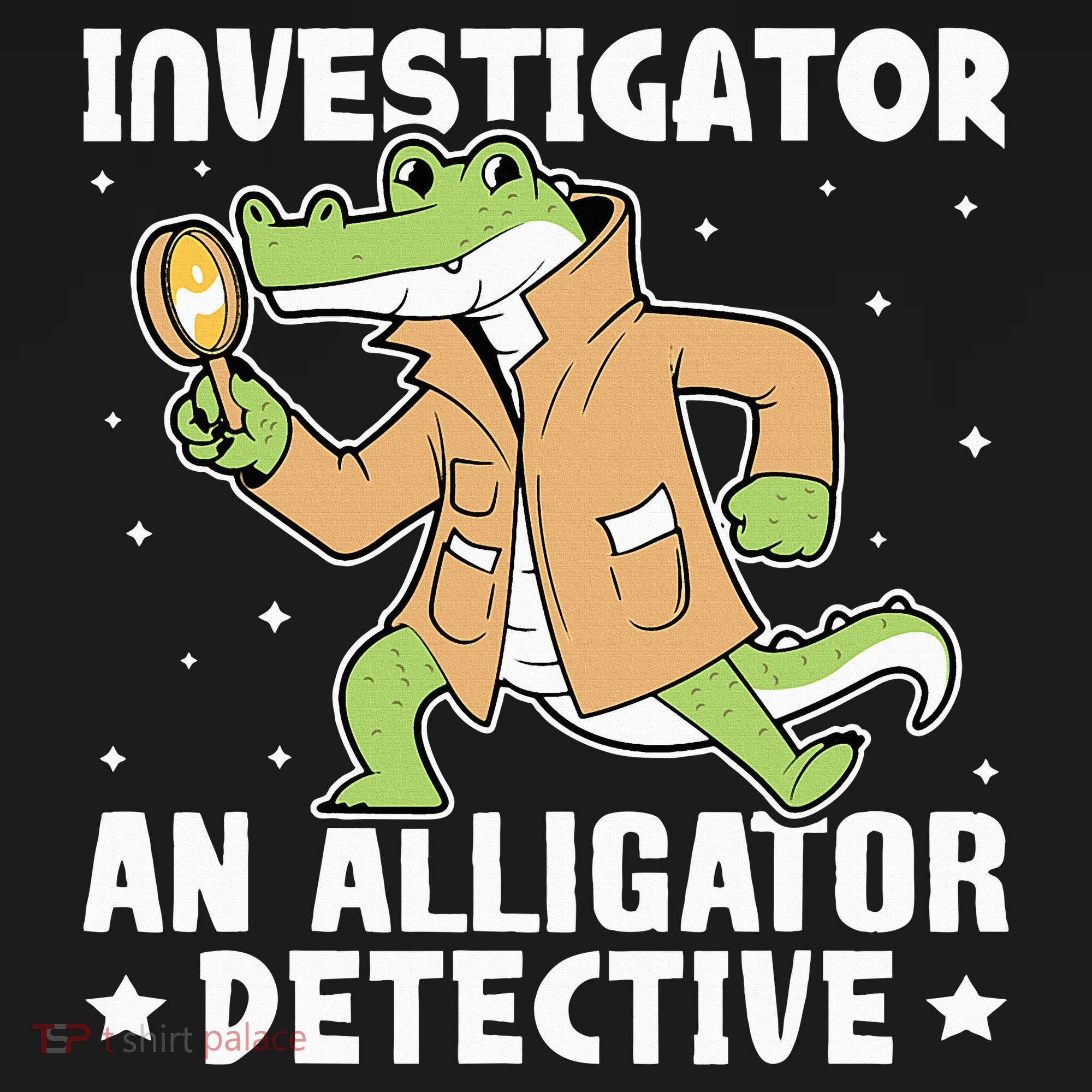 Alligator Investigator An Alligator Detective Women's Hoodie