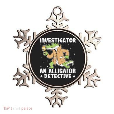 Alligator Investigator An Alligator Detective Ornament