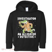 Alligator Investigator An Alligator Detective Toddler Hoodie thumb 0