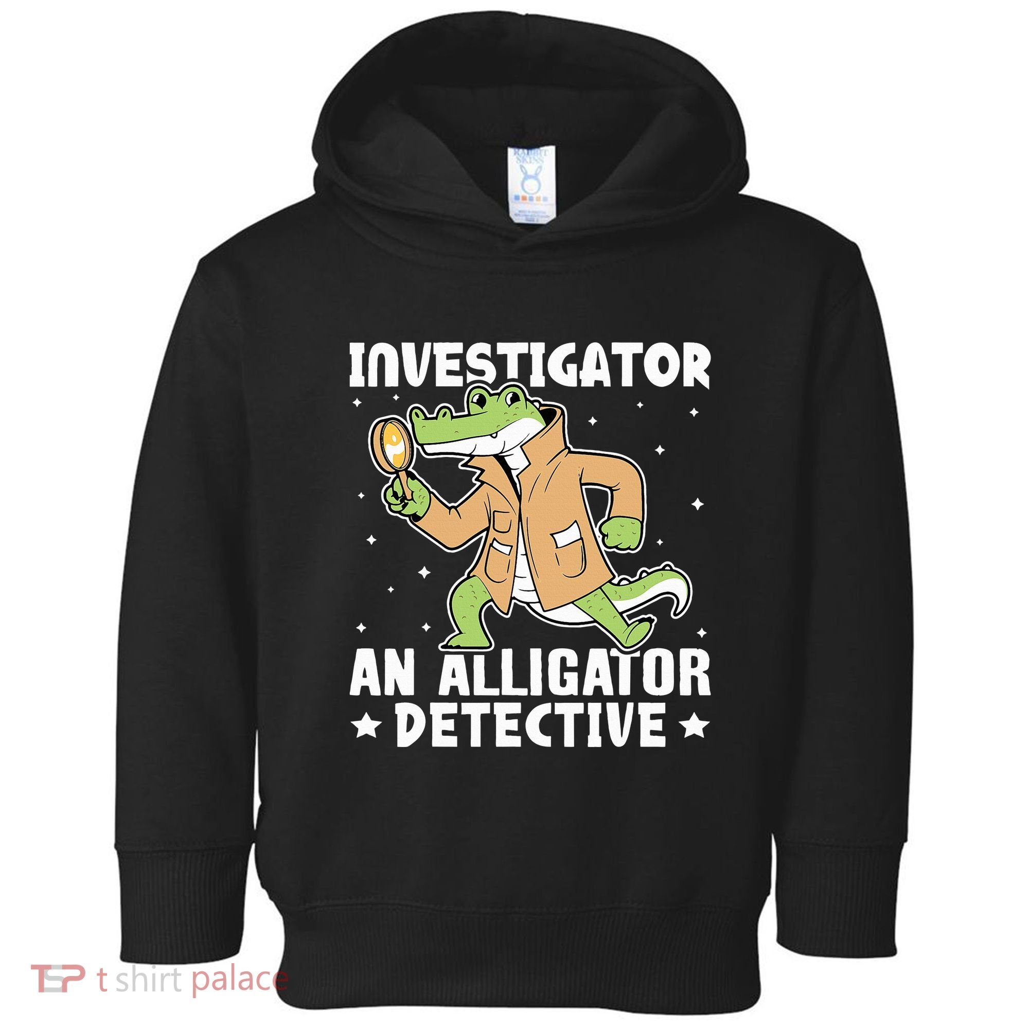 Alligator Investigator An Alligator Detective Toddler Hoodie