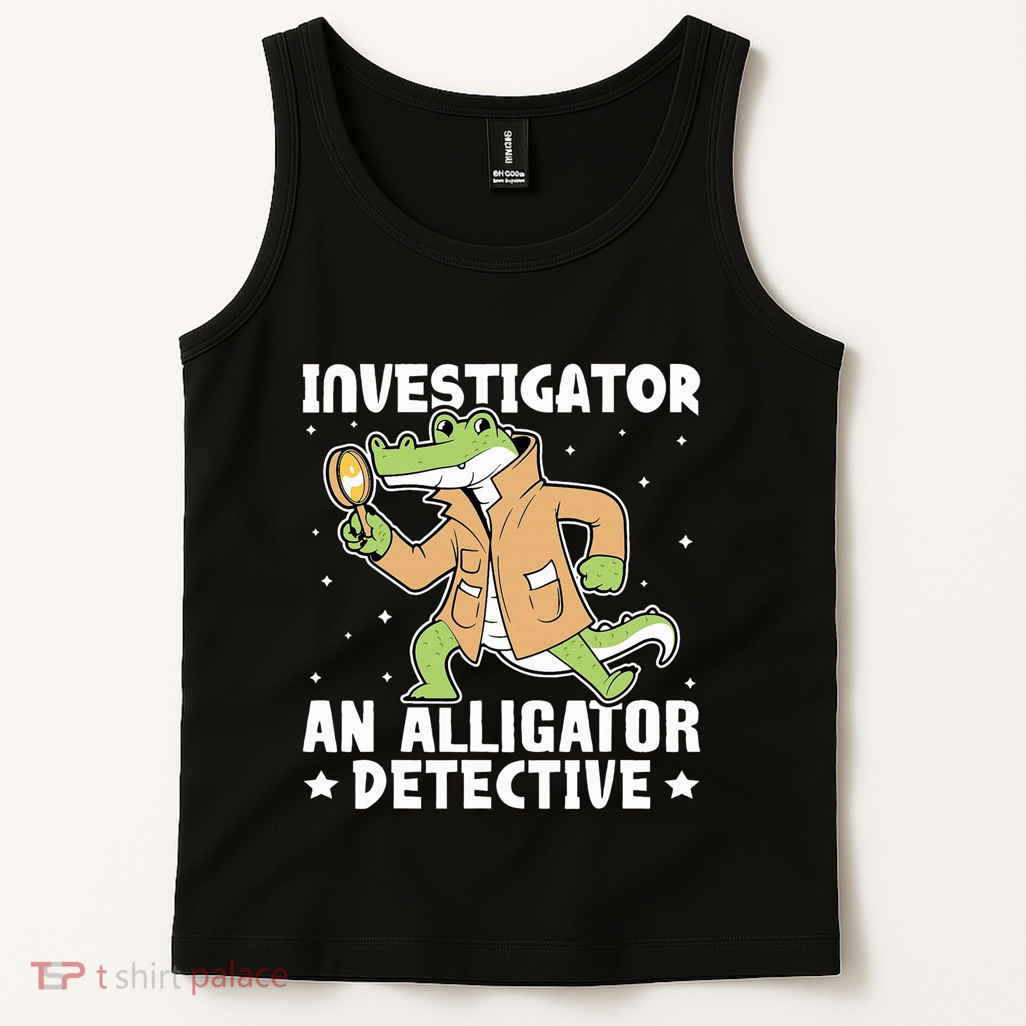 Alligator Investigator An Alligator Detective Tank Top