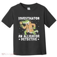 Alligator Investigator An Alligator Detective Toddler T-Shirt thumb 0