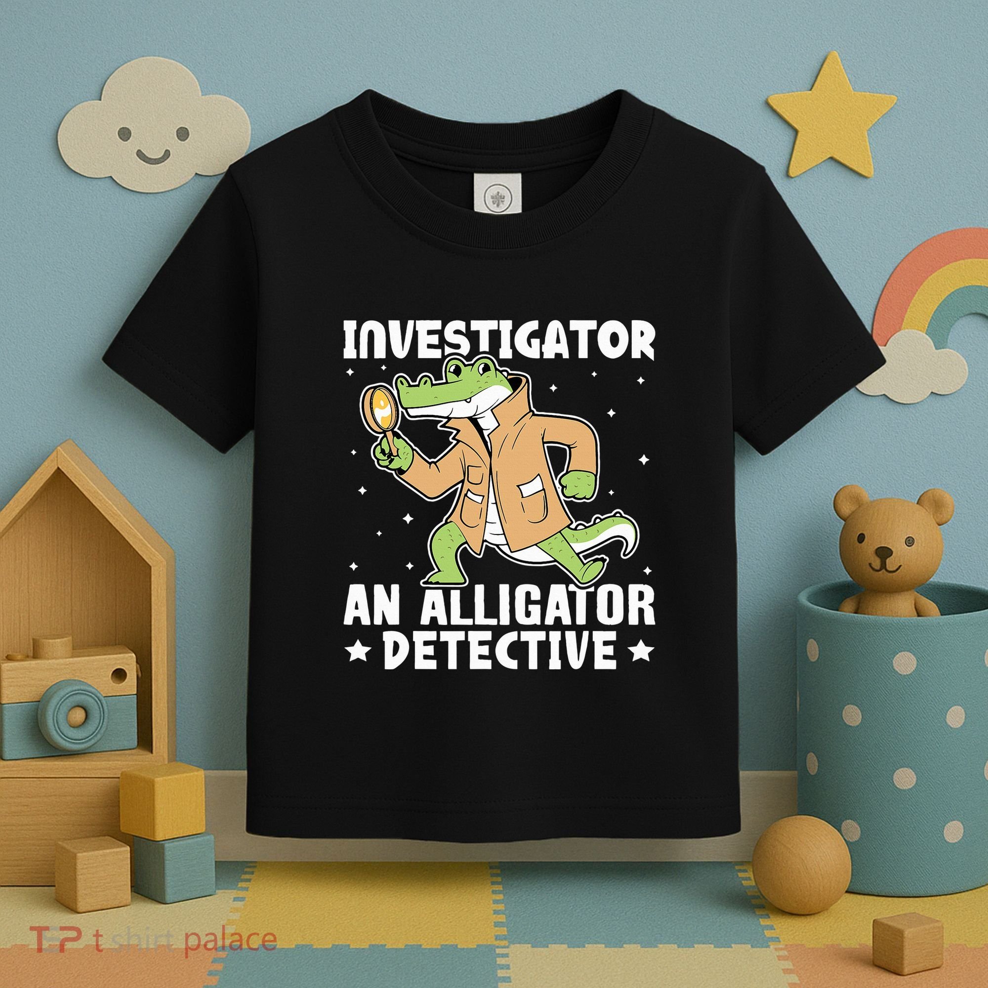 Alligator Investigator An Alligator Detective Toddler T-Shirt