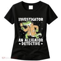 Alligator Investigator An Alligator Detective Women's T-Shirt thumb 0