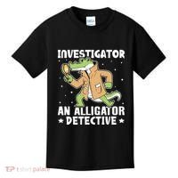 Alligator Investigator An Alligator Detective Kids T-Shirt thumb 0