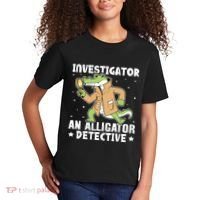 Alligator Investigator An Alligator Detective Kids T-Shirt thumb 2
