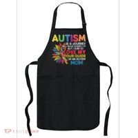 Autism Is A Journey I Never Planned Love My Guide Mom Apron thumb 0