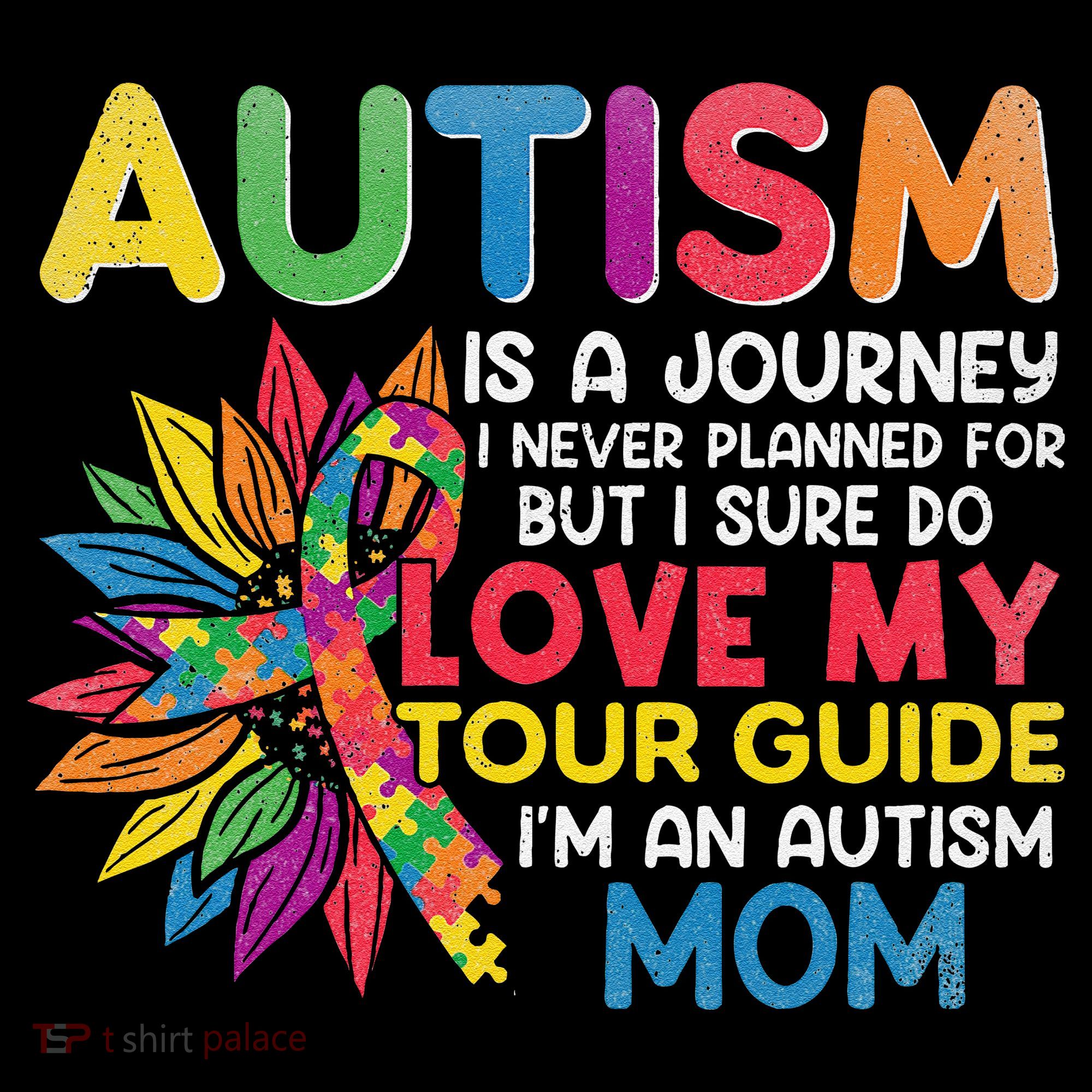 Autism Is A Journey I Never Planned Love My Guide Mom Coffee Mug