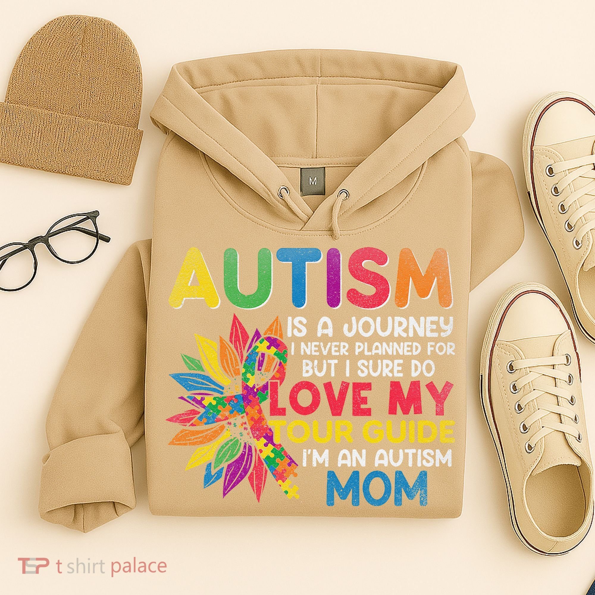 Autism Is A Journey I Never Planned Love My Guide Mom Hoodie