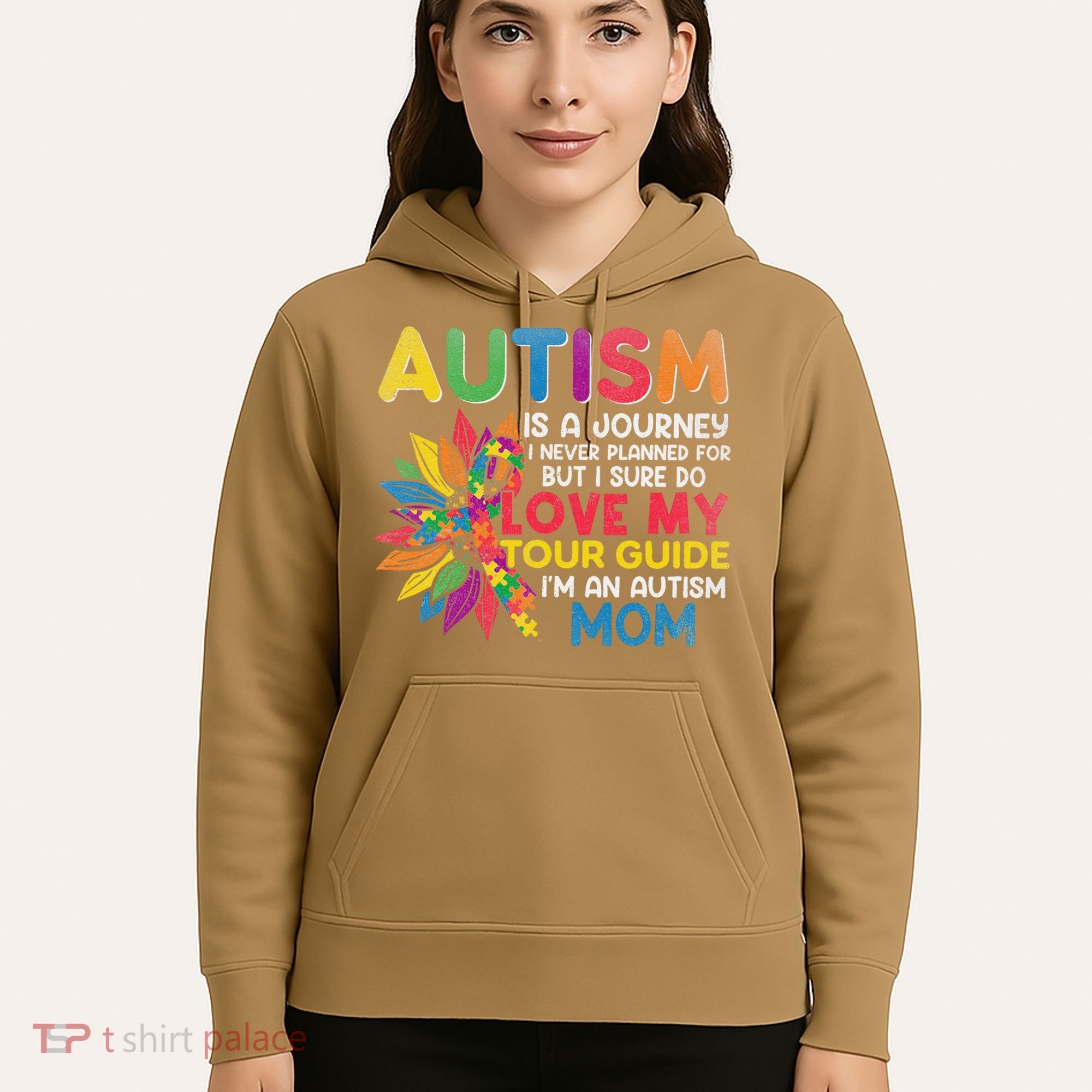 Autism Is A Journey I Never Planned Love My Guide Mom Hoodie