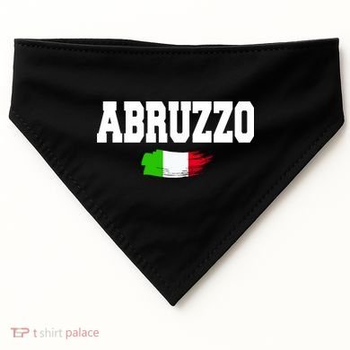 Abruzzo Italy USA-Made Doggie Bandana