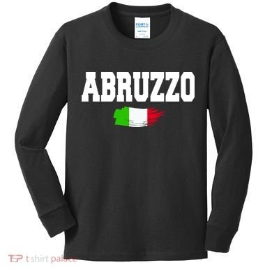 Abruzzo Italy Kids Long Sleeve Shirt