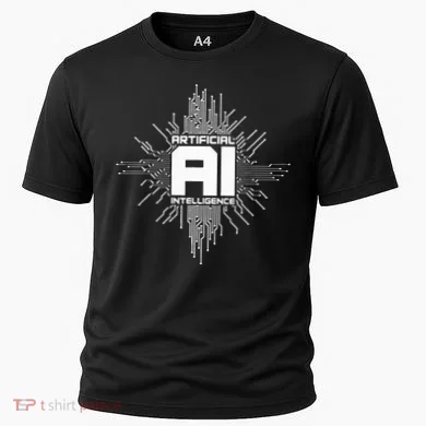 Artificial Intelligence Ai Computer Science Cooling Performance Crew T-Shirt