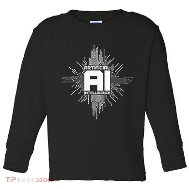 Artificial Intelligence Ai Computer Science Toddler Long Sleeve
