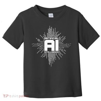 Artificial Intelligence Ai Computer Science Toddler T-Shirt