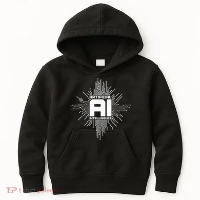 Artificial Intelligence Ai Computer Science Kids Hoodie