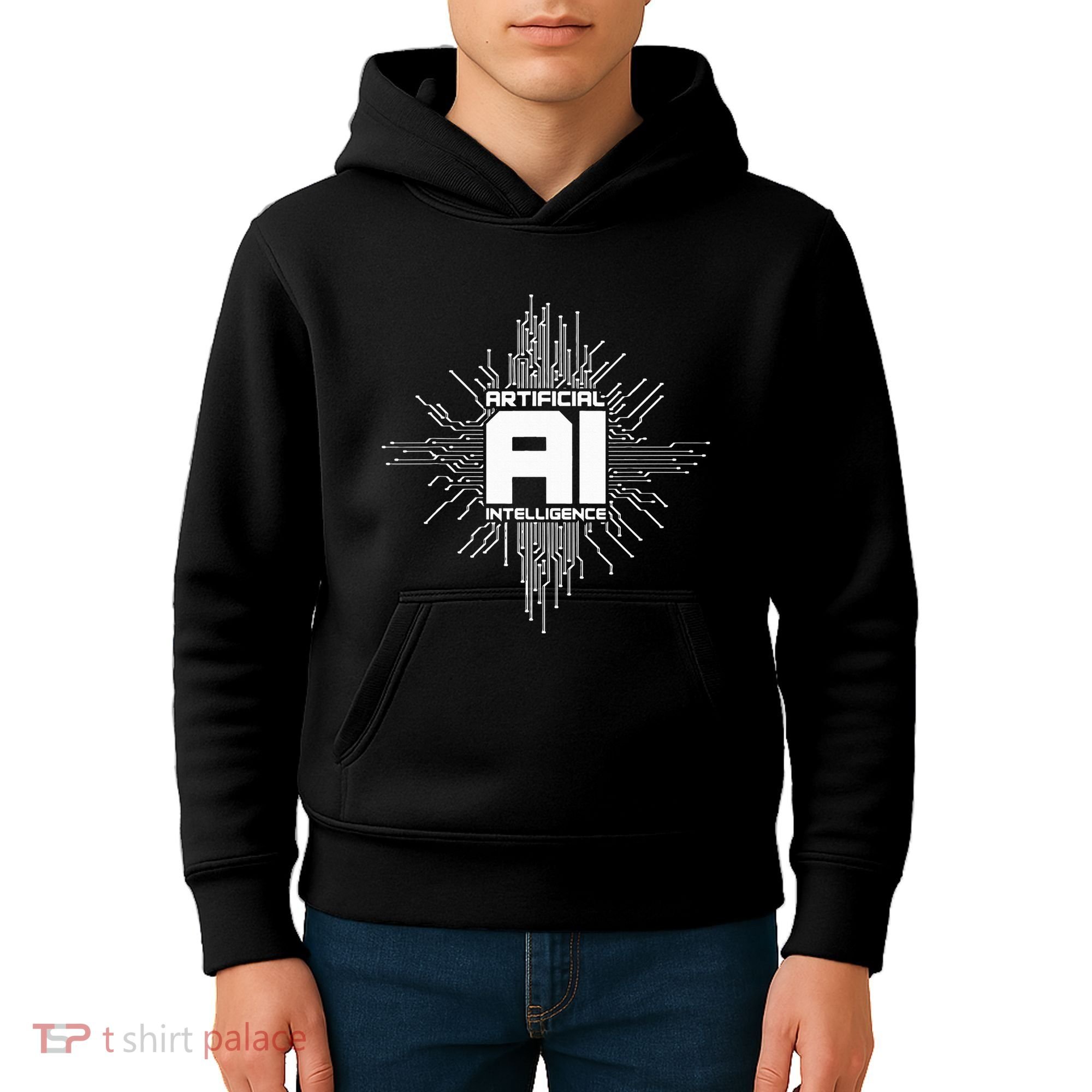 Artificial Intelligence Ai Computer Science Kids Hoodie