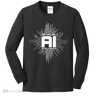 Artificial Intelligence Ai Computer Science Kids Long Sleeve Shirt