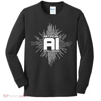 Artificial Intelligence Ai Computer Science Kids Long Sleeve Shirt