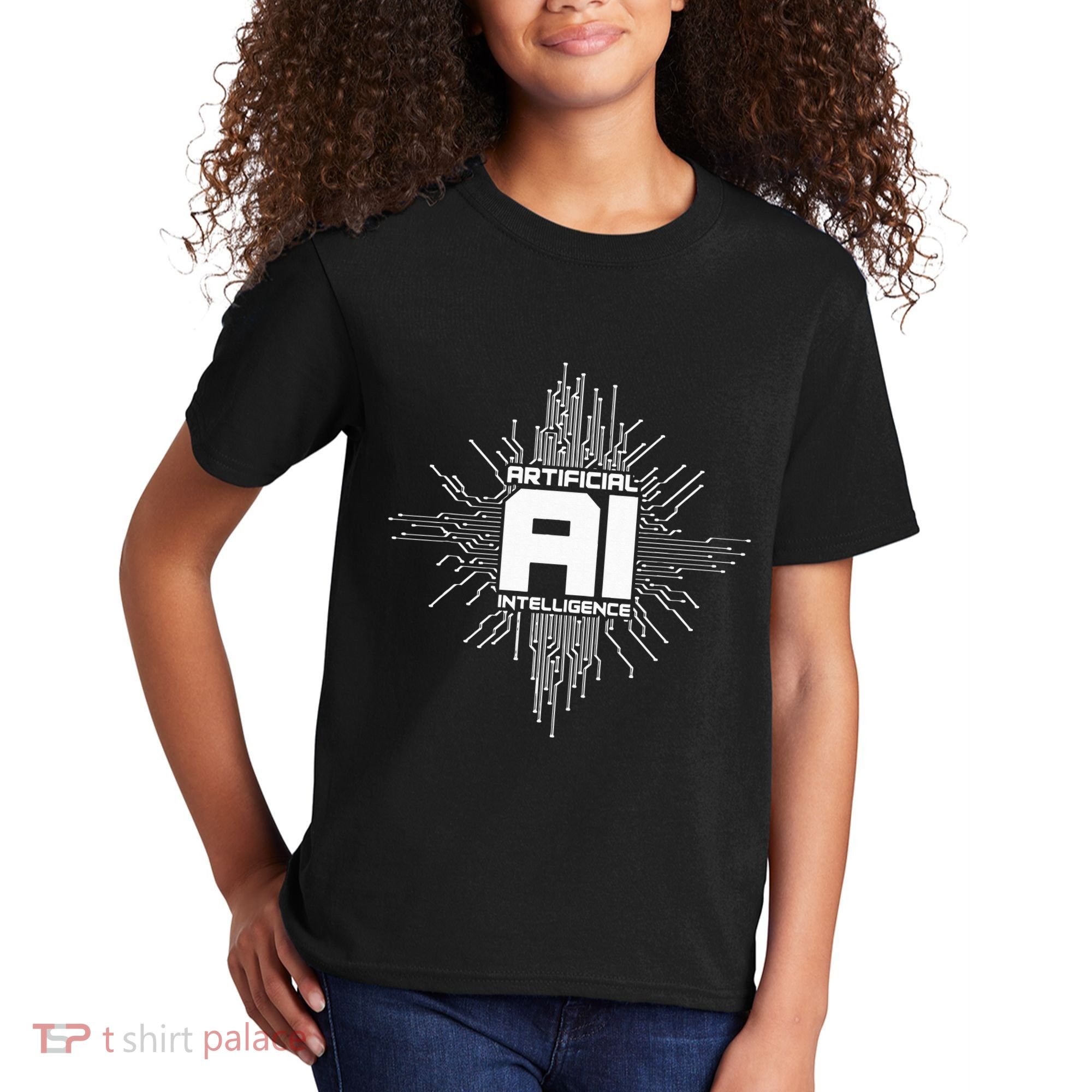 Artificial Intelligence Ai Computer Science Kids T-Shirt