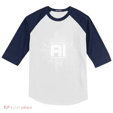 Artificial Intelligence Ai Computer Science Kids Colorblock Raglan Jersey
