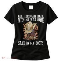 All I Brought Back With Me Was Some Sand In My Boots Women's T-Shirt thumb 0