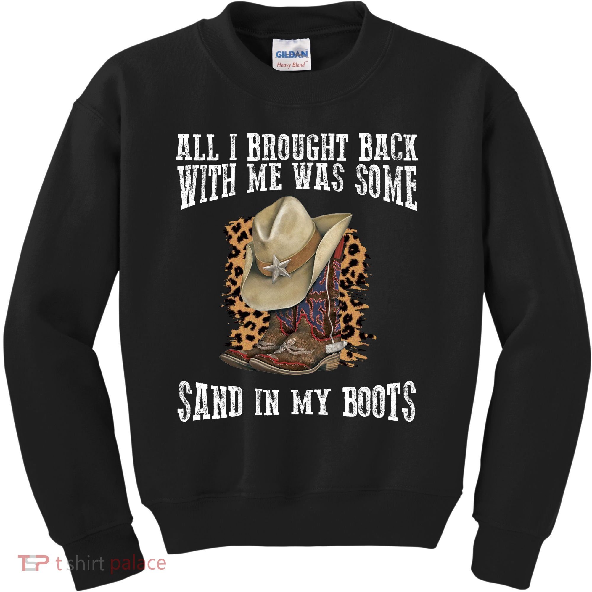 All I Brought Back With Me Was Some Sand In My Boots Kids Sweatshirt