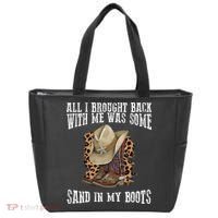 All I Brought Back With Me Was Some Sand In My Boots Tote Bag thumb 0