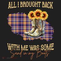 All I Bought Back With Me Was Some Sand In My Boots Women's Sweatshirt thumb 2