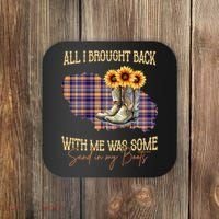 All I Bought Back With Me Was Some Sand In My Boots Coaster thumb 0