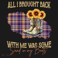 All I Bought Back With Me Was Some Sand In My Boots Visor thumb 3