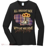 All I Bought Back With Me Was Some Sand In My Boots Women's Long Sleeve Shirt thumb 0
