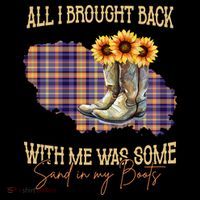 All I Bought Back With Me Was Some Sand In My Boots Women's T-Shirt thumb 6