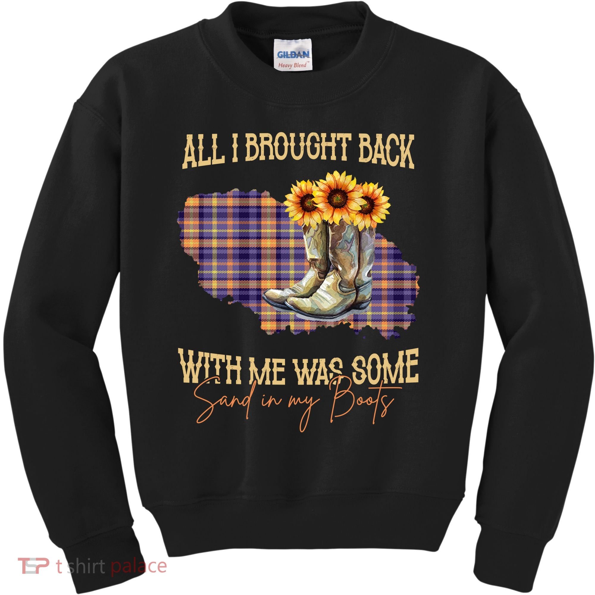 All I Bought Back With Me Was Some Sand In My Boots Kids Sweatshirt