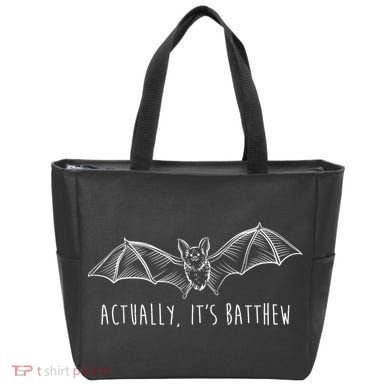 Actually Its Batthew Funny Tote Bag