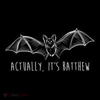 Actually Its Batthew Funny Tote Bag thumb 4