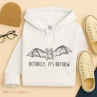 Actually Its Batthew Funny Hoodie thumb 4