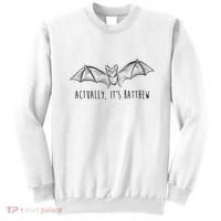 Actually Its Batthew Funny Sweatshirt thumb 0