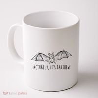 Actually Its Batthew Funny Coffee Mug thumb 0