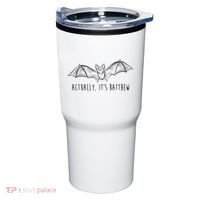 Actually Its Batthew Funny Tumbler thumb 0