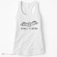 Actually Its Batthew Funny Women's Tank Top thumb 0