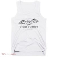 Actually Its Batthew Funny Tank Top thumb 0