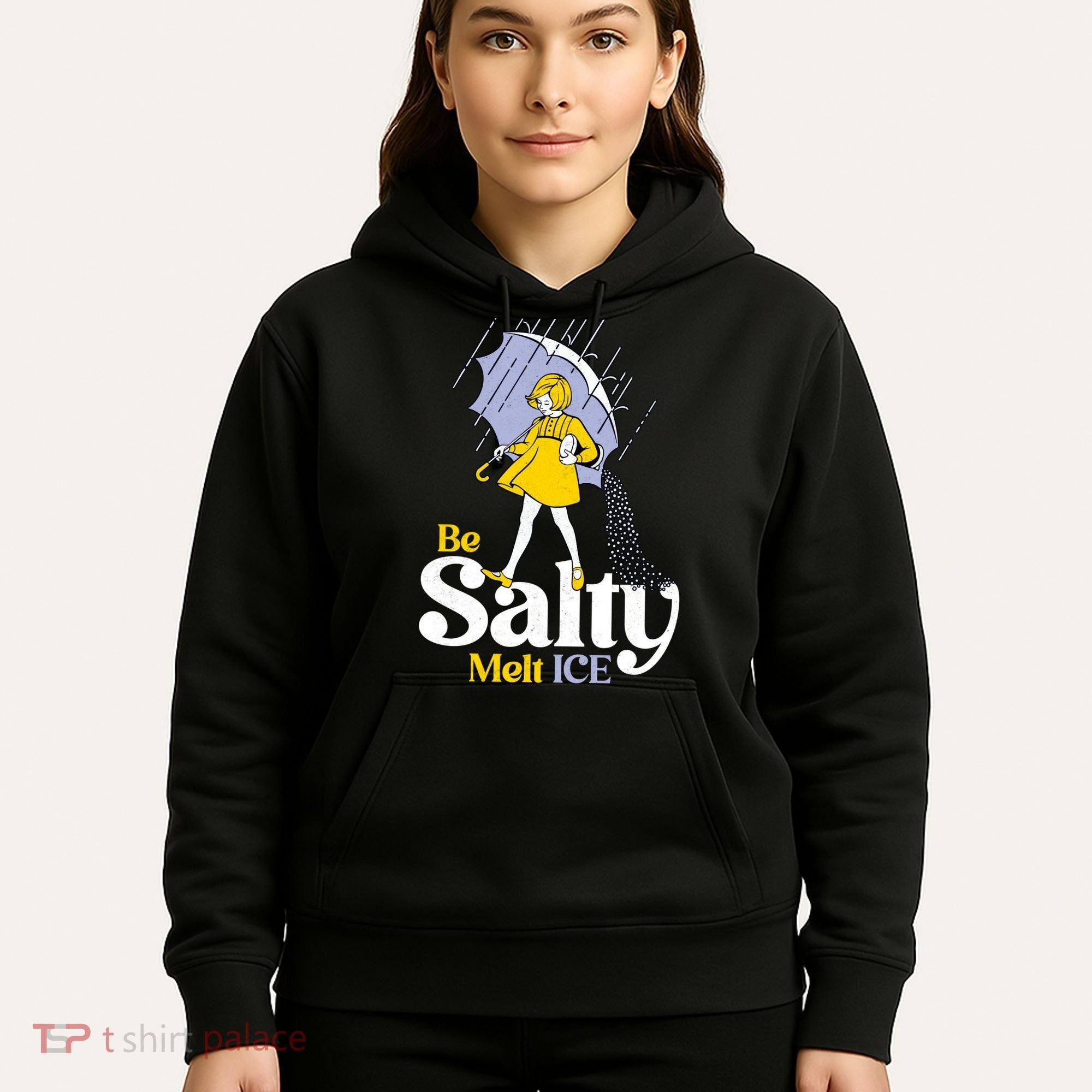 Anti ICE Be Salty Melt ICE Hoodie