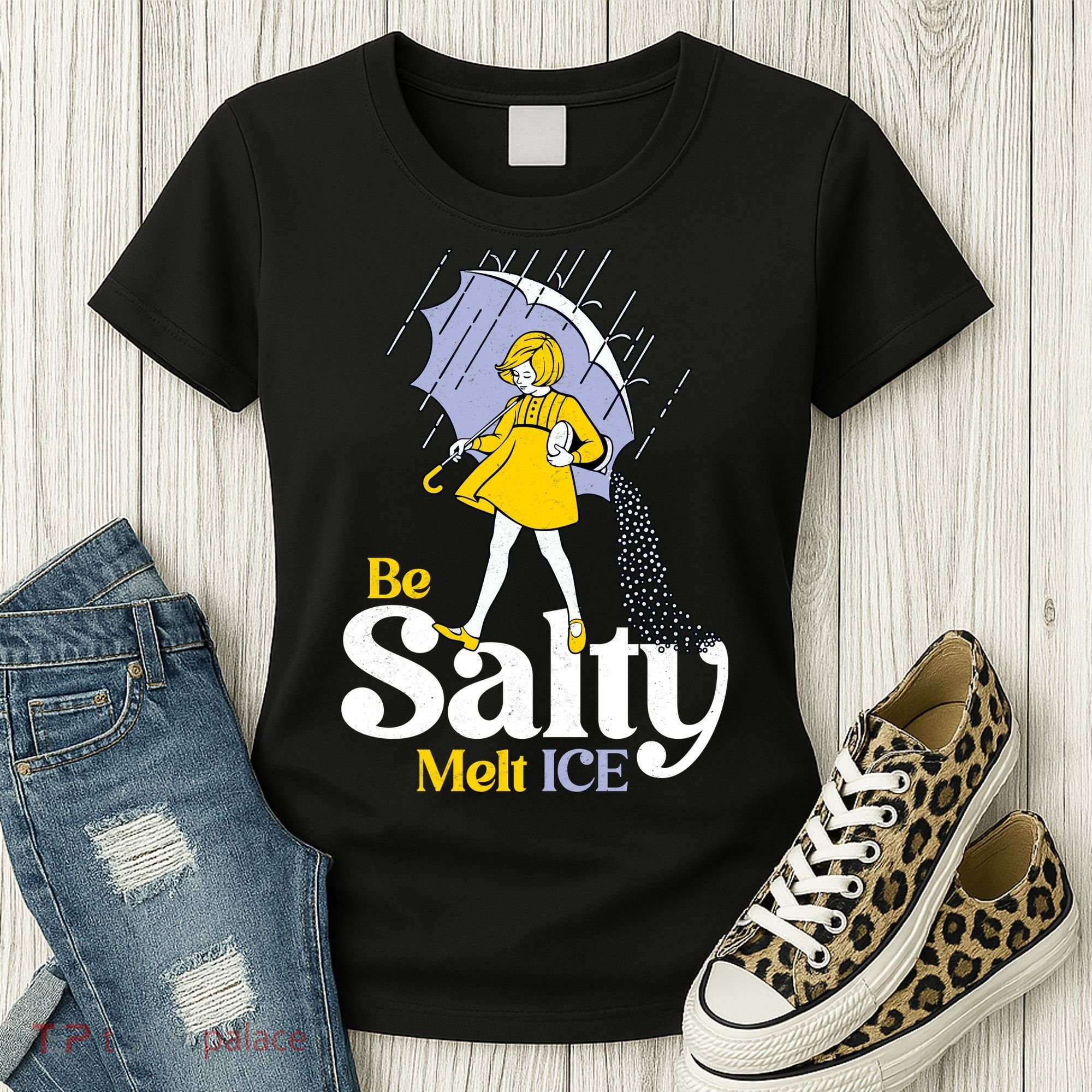 Anti ICE Be Salty Melt ICE Women's T-Shirt