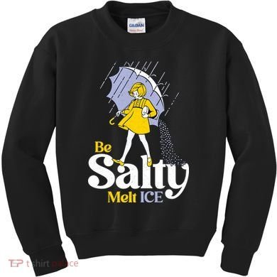 Anti ICE Be Salty Melt ICE Kids Sweatshirt
