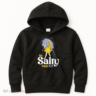 Anti ICE Be Salty Melt ICE Kids Hoodie